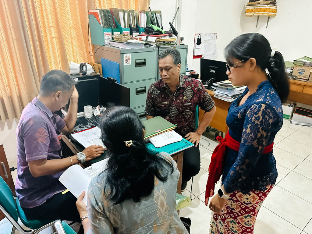 Pembinaan Fasilitasi Pengelolaan Kuangan & Aset Desa di Desa Tibubeneng & Kekeran